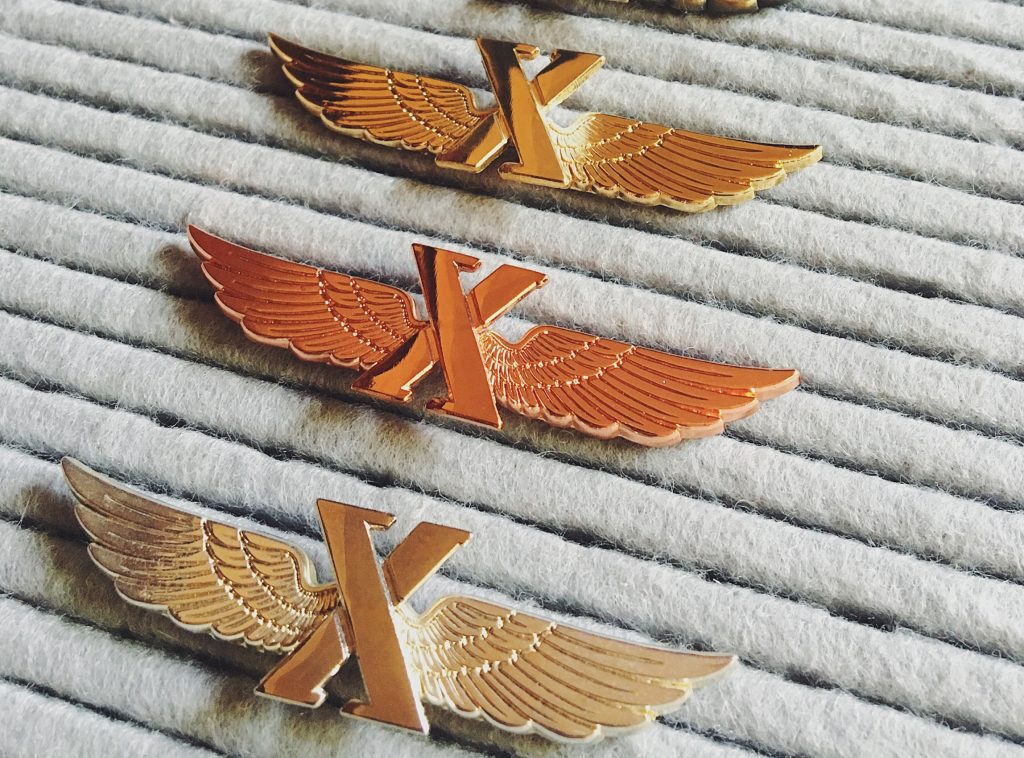 custom pilot wing pins